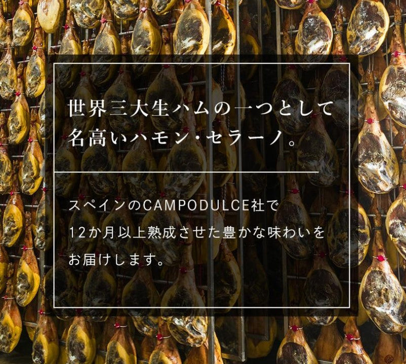 ハモンセラーノ スライス(B品) 200g【冷蔵】賞味期限23/07/18～