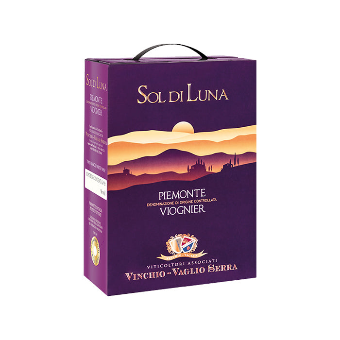 売り切りの為特価販売！ソル ディ ルーナ　3L　ヴィオニエ100%  D.O.C.PIEMONTE VIOGNIER　白ワイン